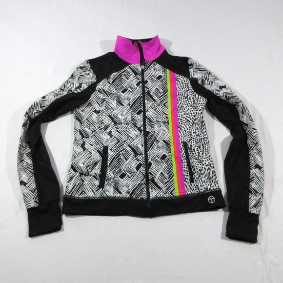 Trina Turk Tops - Trina Turk Women Stretchy Harbour Zip Up Fitted Jacket In Pink Berry Size Small